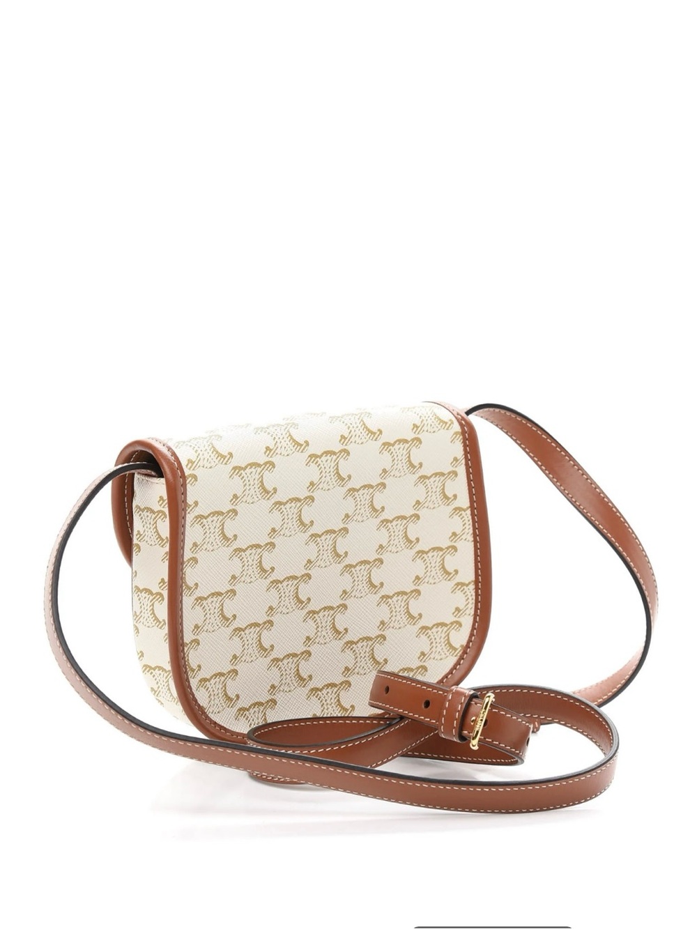 Celine Mini Triomphe Canvas Besace Bag - Picture 2 of 5